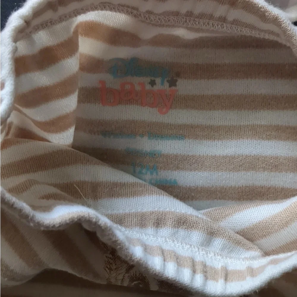 Carter's and Disney brand pack 12m baby clothes vest soft pants